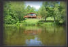 View of Ruffed Lake Resort from the lake Phillips Wisconsin resort